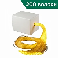 Мягкий кубик с пучком волокон (200 волокон)